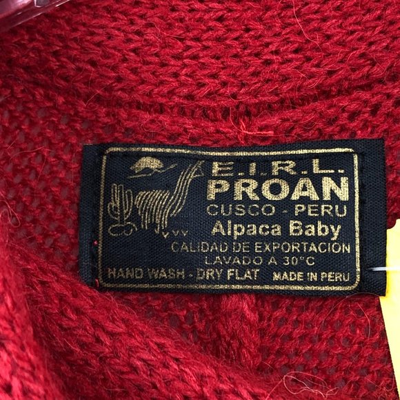 Vibrant Red Sleeveless Poncho | Versatile for All Seasons - Picture 4 of 6